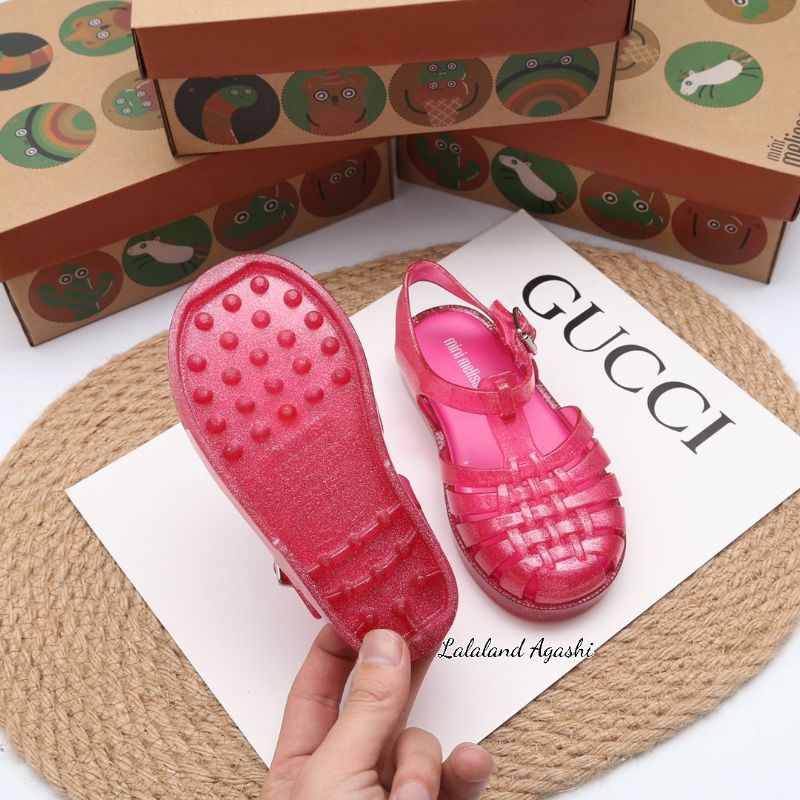 Sepatu minimelissa possesion Fuschia/sepatu minimelissa/sepatu jelly anak/sepatu Melissa anak