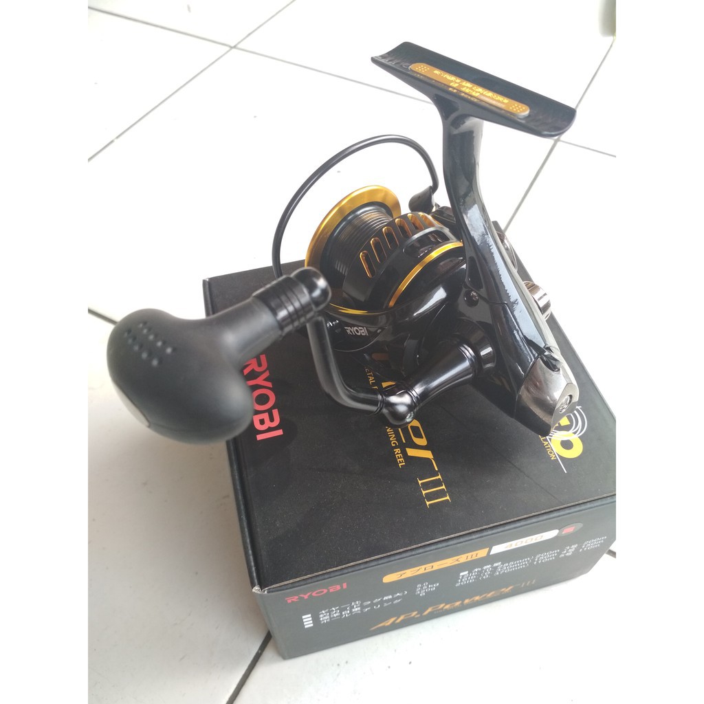 Reel Spining Reel Pancing Ryobi AP Power III 2000 3000 4000 6000 8000 dan 10000 TERBAIK
