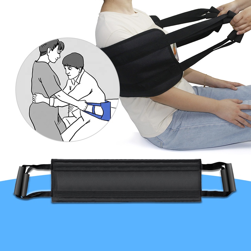 

sos Transfer Pasien Sling Belt Kursi Roda Lansia pasien/alat bantu angkat transfer belt pasien lumpuh/disable/penderita stroke