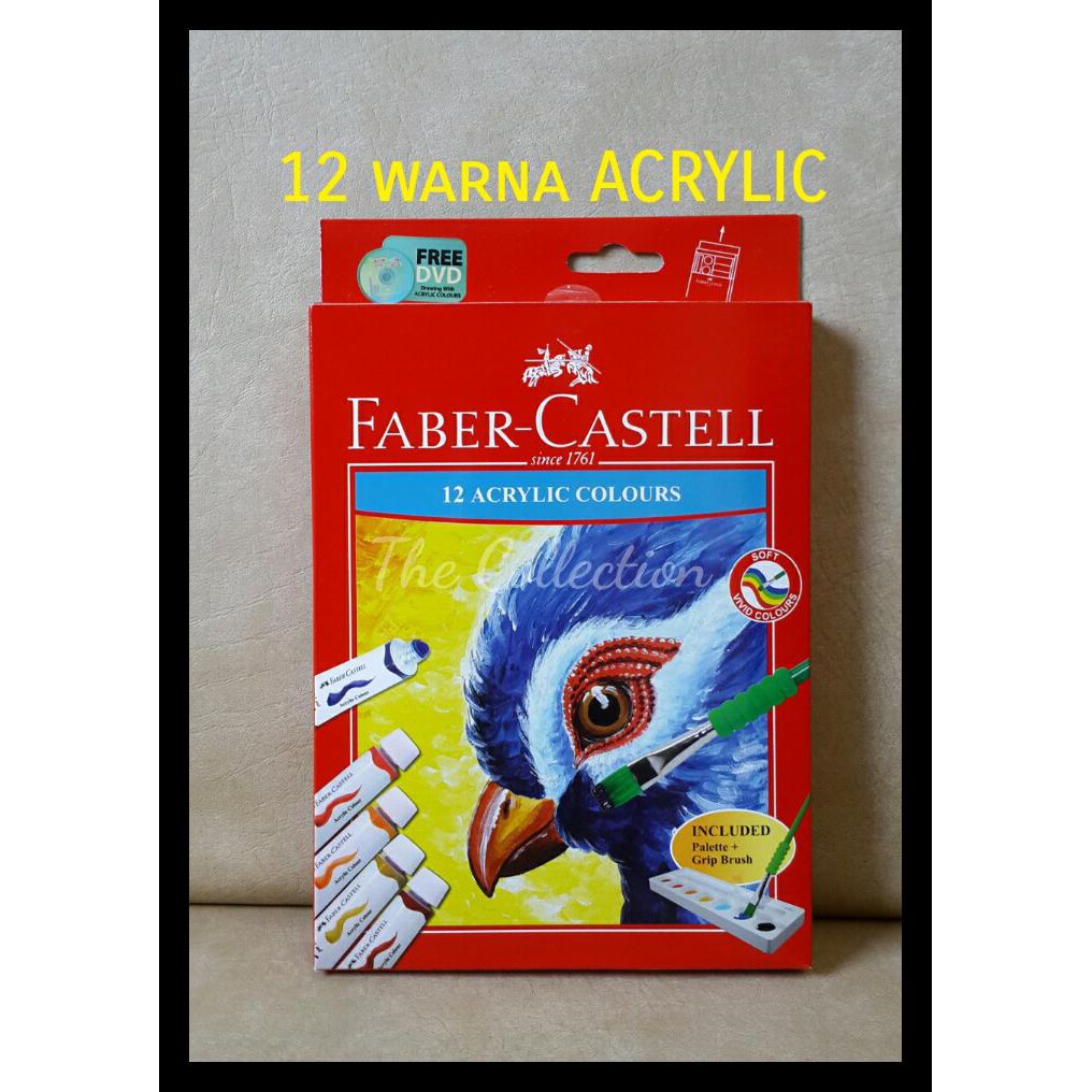 

Termurah Atk0234Fc Cat Acrylic 12 Warna 572312 Faber Castell Akrilik Air Kanvas