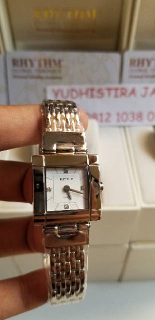 Jam Tangan Wanita RHYTHM Original L1402S01 Grs Resmi RHYTHM