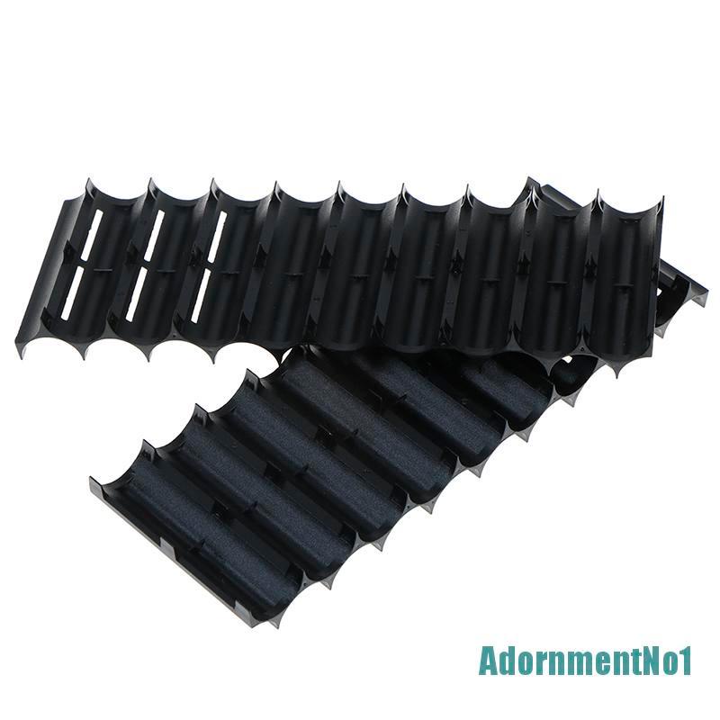 (AdornmentNo1) 1pc Bracket Silinder Holder 10pcs Baterai 18650 Bahan Plastik