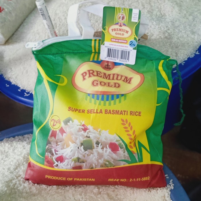 

bg20t01r Beras Basmati Super Sella 2Kg Sv012Ss
