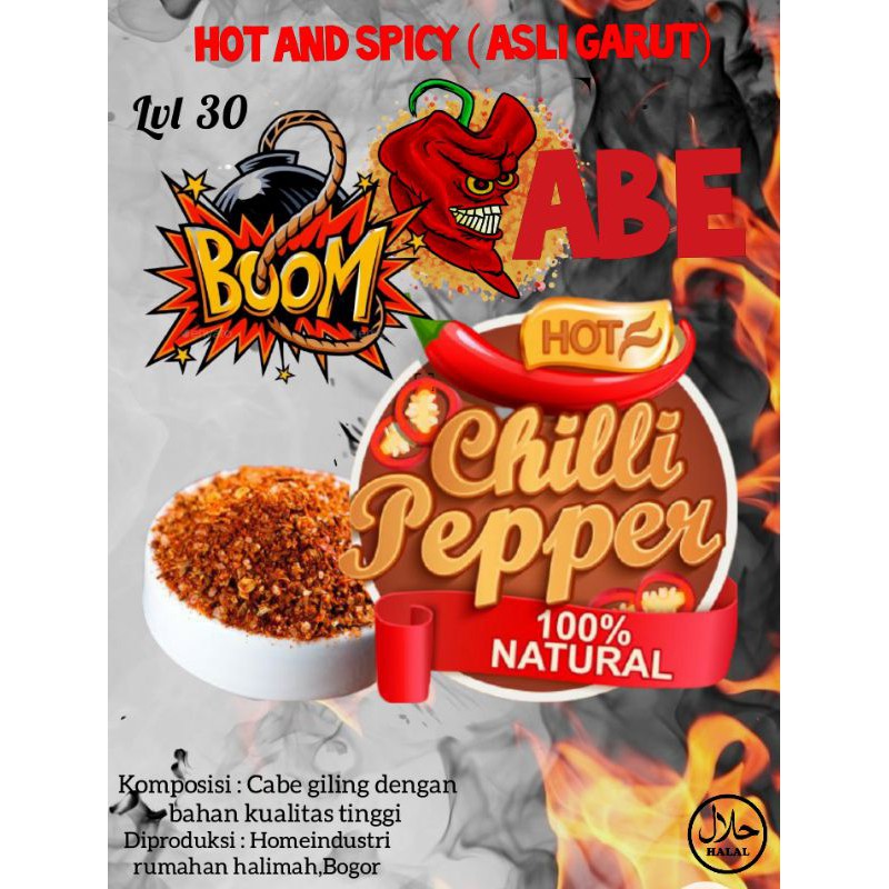 

Bubuk Cabe khas Garut Original 500Gram