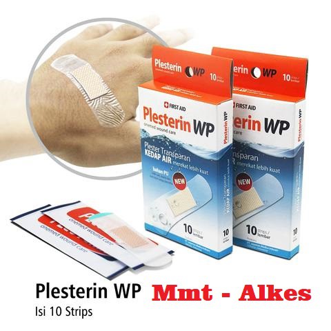 Plesterin WP transparan OneMed box isi 10pcs