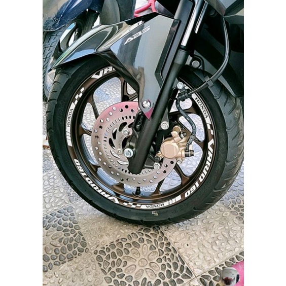 Stiker velg Vario 160 Stiker pelek Vario 160 menyala