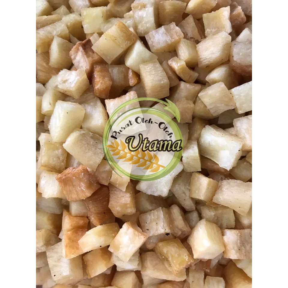 

singkong dadu 1 Bal - tela balok dakak-dakak - daka-daka kiloan snack gurih