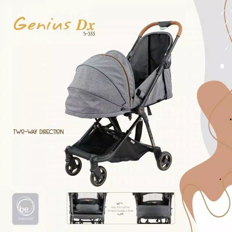 Stroller Babyelle Genius DX S-355 / Kereta Bayi