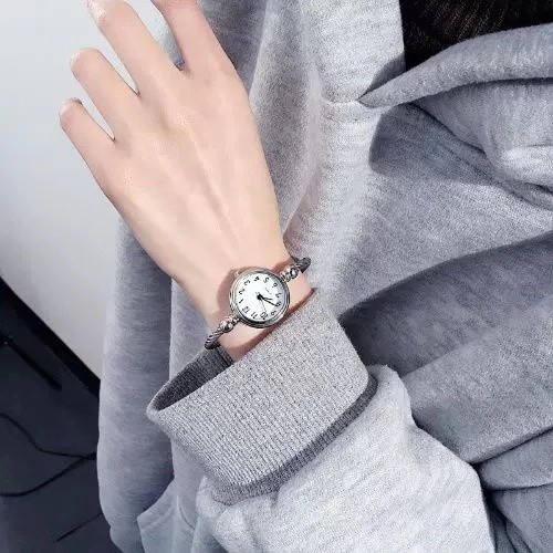 [DGS] Simple Casual Women Watch Gelang Jam Tangan Wanita/Jam Tangan Rantai Wanita Kecil Casual