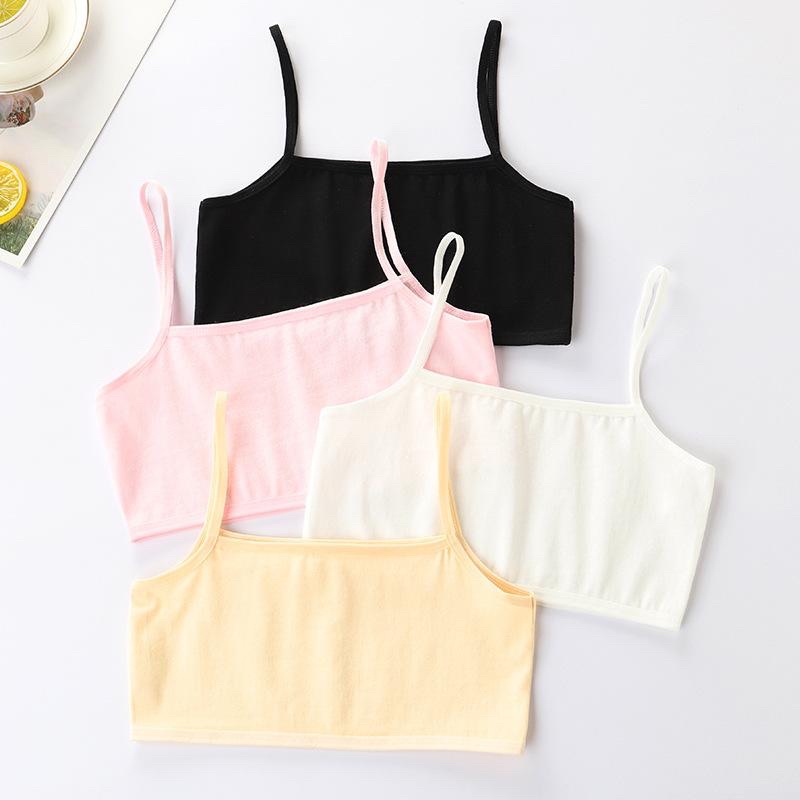 B999 tanktop bra miniset anak perempuan polos