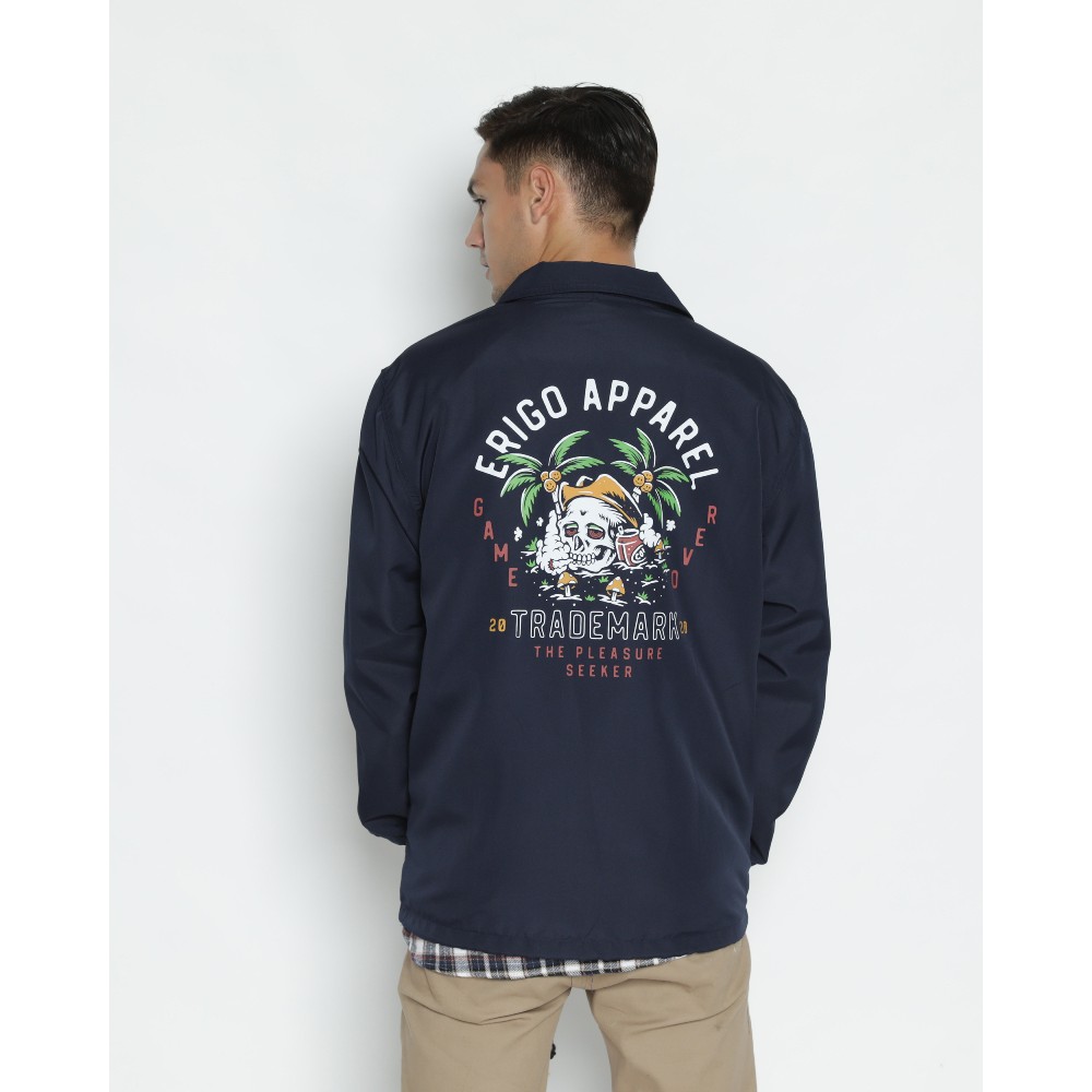Erigo Coach Jacket Pleasure Navy