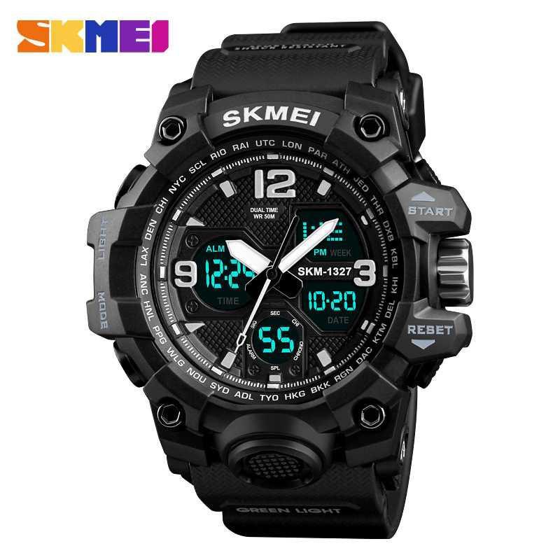 SKMEI Jam Tangan Digital Analog Pria - 1327