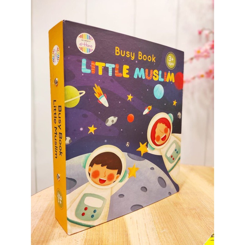 Buku Anak Muslim Busy Book Little Muslim Elhana