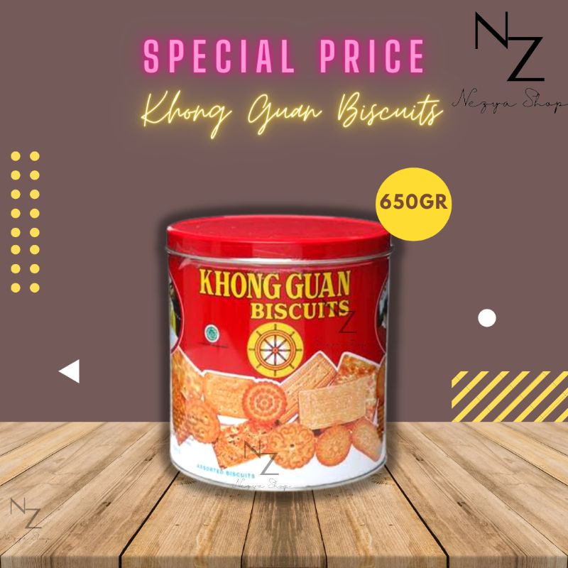 

KHONG GUAN BISCUITS 650GR