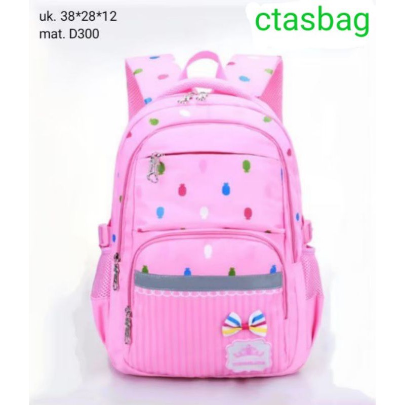 Ctas.bdg/ransel anak sekolah/tas ransel/tas motif/tas karakter/tas anak murah/NANAS/ROSE