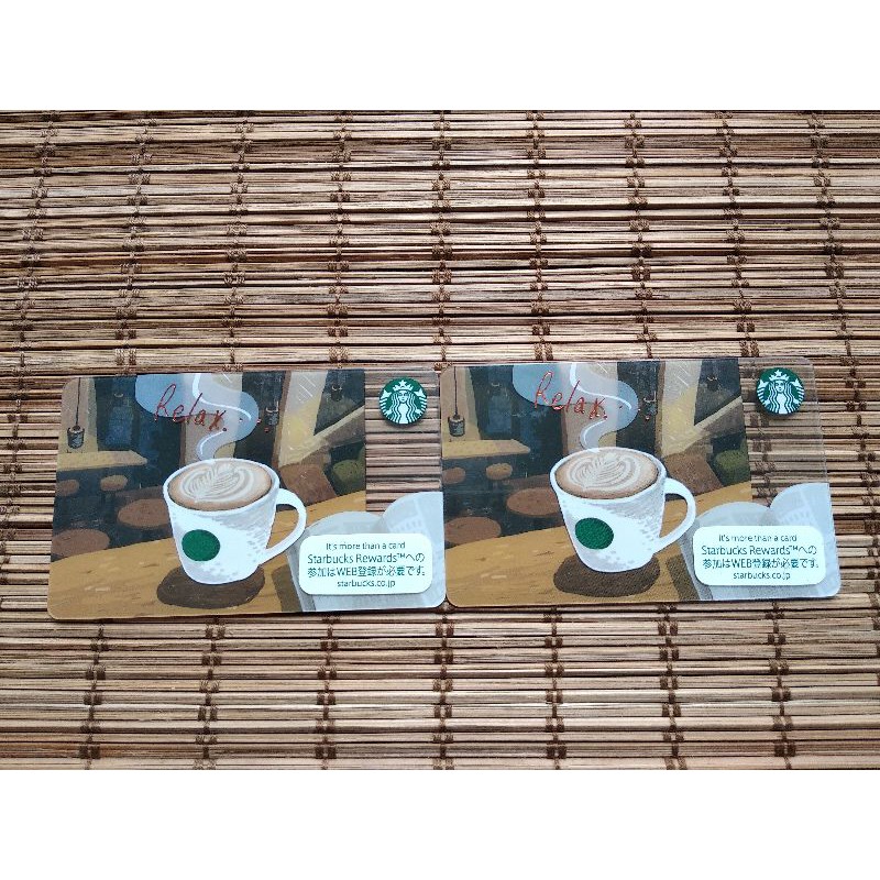 Starbucks Card Collection Koleksi Kartu Starbucks Japan Coffee Relax