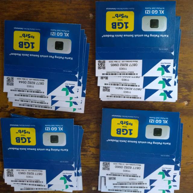 Kartu Xl Go Izi 1Gb 5rb
