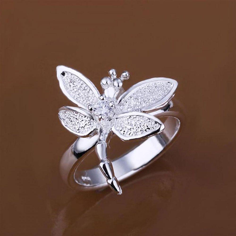 Cincin LILY Perhiasan Kreatif Hari Valentine Capung