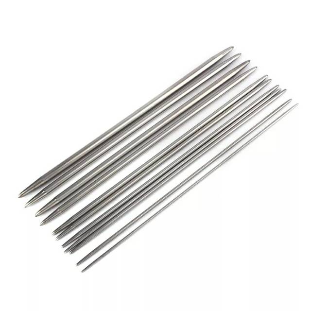 Double point knitting needle aluminium/ jarum rajut knitting 25cm/40cm