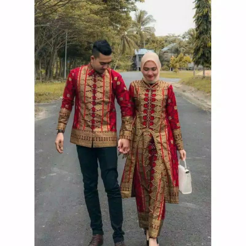 Songket Palembang,baju songket Palembang,baju couple songket Palembang,baju pesta songket