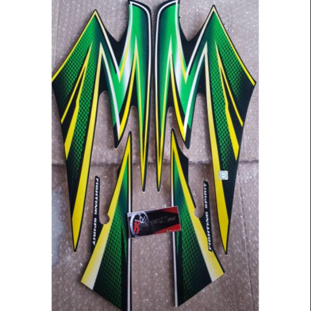 STRIPING RX KING 2003 HIJAU