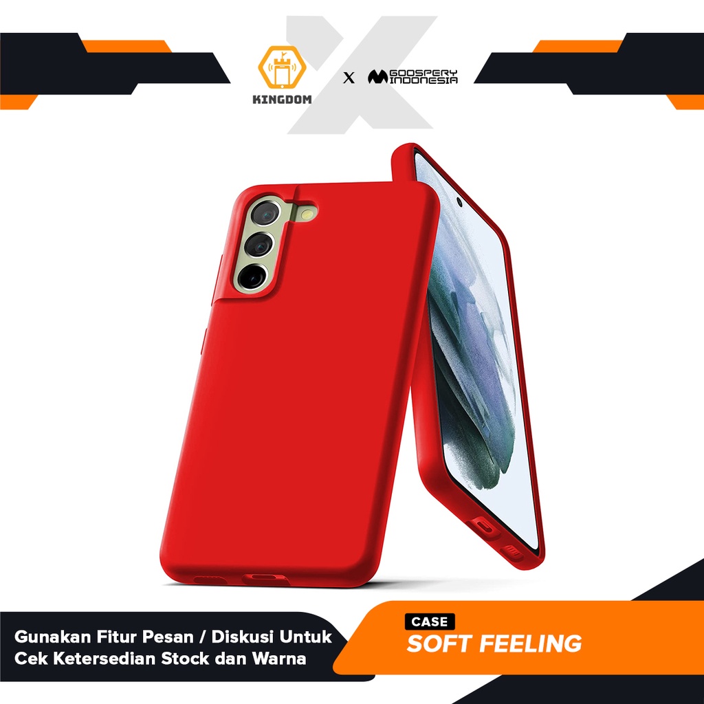 Casing Softcase Samsung S21 FE Goospery Soft feeling Jelly Case