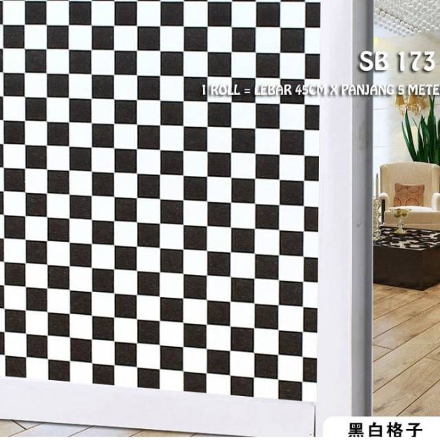 

Stiker Kaca - 45 cm x 5 m