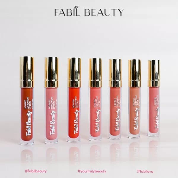 FABIL BEAUTY LIPCREAM ALL VARIANT LIPCREAM FABIL LIPSTIK HERBAL LIPSTIK MATTE LIPSTIK AMAN