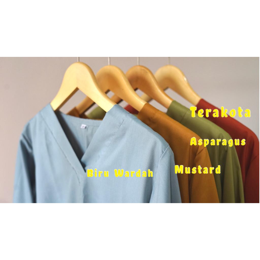 Scrubs / Baju Jaga Lengan Panjang Bahan Toyobo