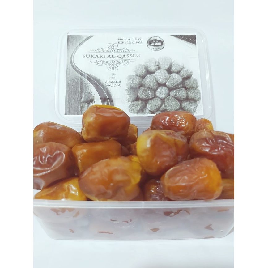

Kurma Sukari Premium al madinah Kurma Sukkari Original High Quality 250gr free box mika