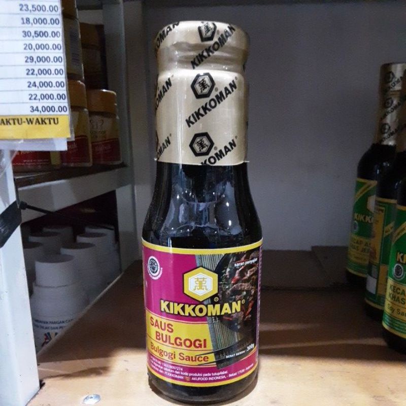 

KIKKOMAN SAUS BULGOGI KEMASAN JAR 300GR