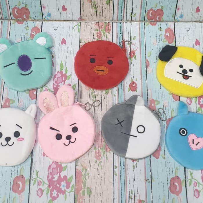 Dompet Coin BT21 Mainan Anak