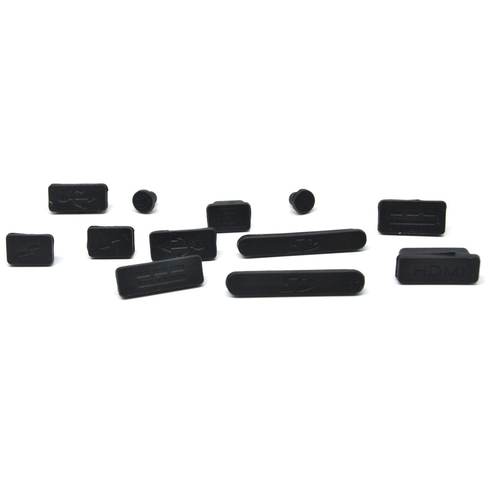 Silicone Notebook Dust Plug - OMAN0MBK Black