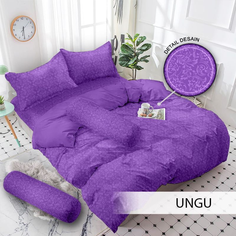 RC Monalisa Sprei Royals Emboss Queen 160x200 T. 30