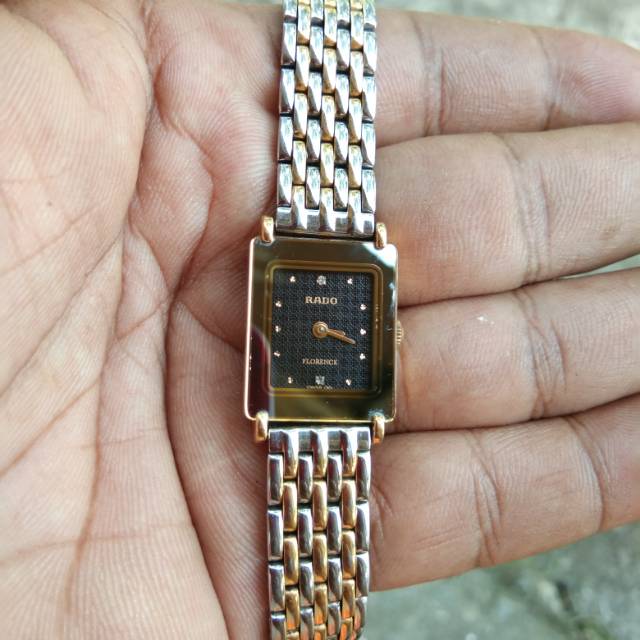 Jam tangan wanita Rado original mesin Swiss  kondisi normal dan akurat