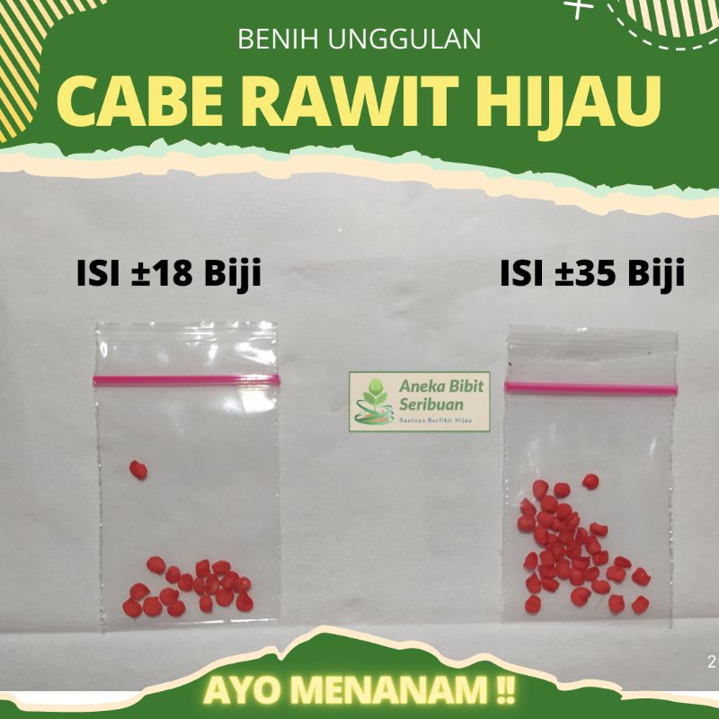 Benih cabe rawit hijau GENIE