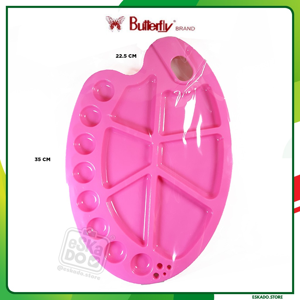 Palette / Palet / Tempat Cat Air KING SIZE Butterfly