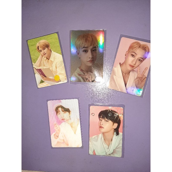 Photocard Nacific Stray Kids Leeknow, bangchan,  I.N / ayen r1 r2 r3 r4 r5 (lenticular)