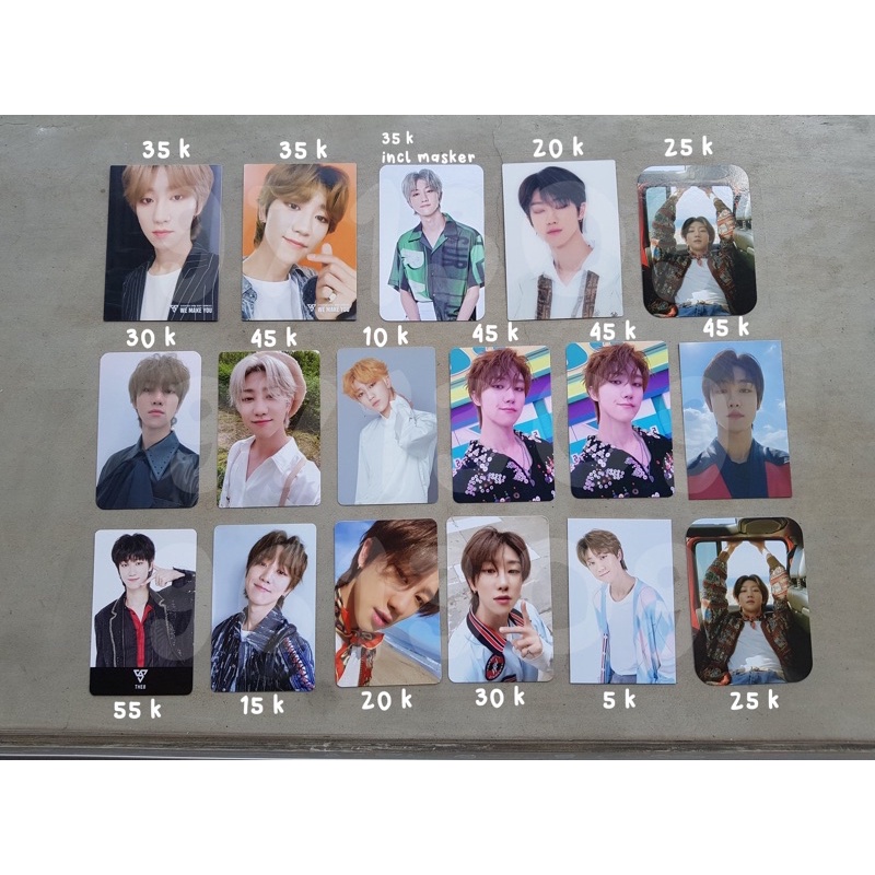 PHOTOCARD THE8 SEVENTEEN BERET YMMD