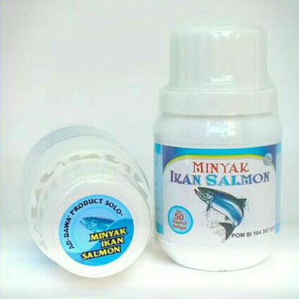 kapsul Minyak ikan salmon mengandung omega 3 bagus untuk meningkatkan kecerdasan anak