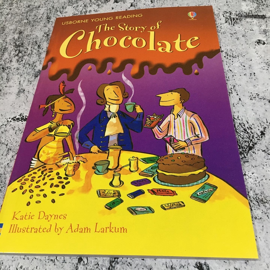Jual usborne reprint 48 halaman the story of chocolate buku cerita anak ...