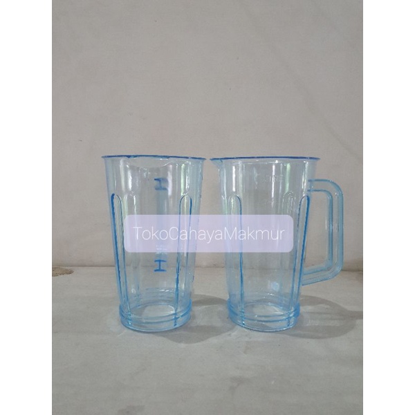 Glass Blender / Gelas Blender Plastik Miyako, National, Cosmos