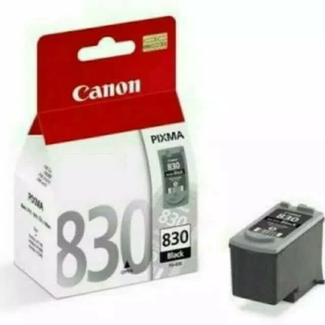 TINTA PRINTER CANON PIXMA 830 BLACK PRO iP1880, iP1980, MP145, MP228, MP476, MP198, MX308, MX318