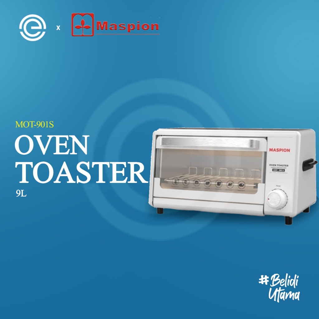 MASPION Oven Listrik 9 Liter MOT-901S