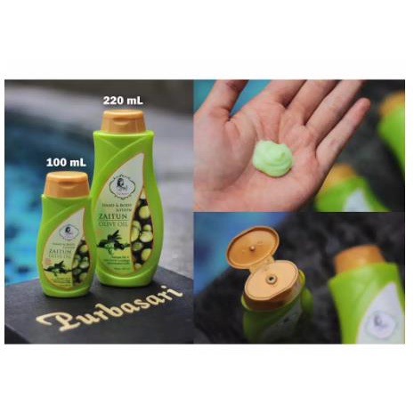 ^ KYRA ^ Purbasari Hand and Body Lotion Zaitun Olive Oil Habbatussauda Perawatan Tubuh Habatusauda