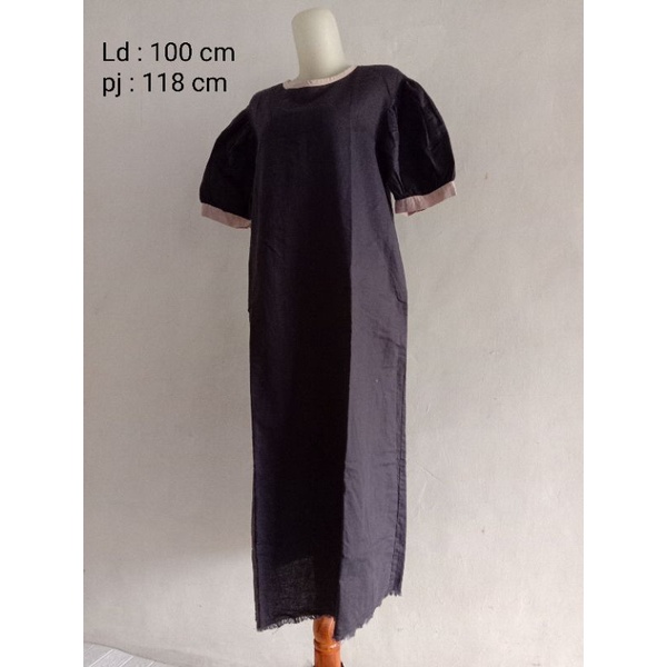 Preloved Dress lengan pendek balon