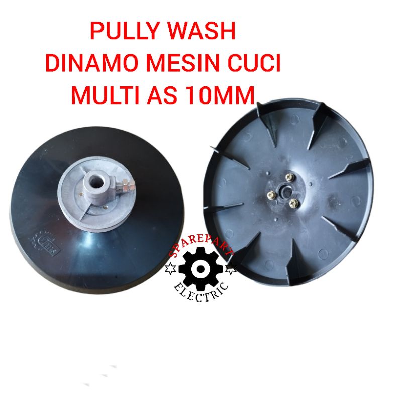 PULLY WASH DINAMO MESIN CUCI MULTI UNIVERSAL UKURAN AS 10 MM