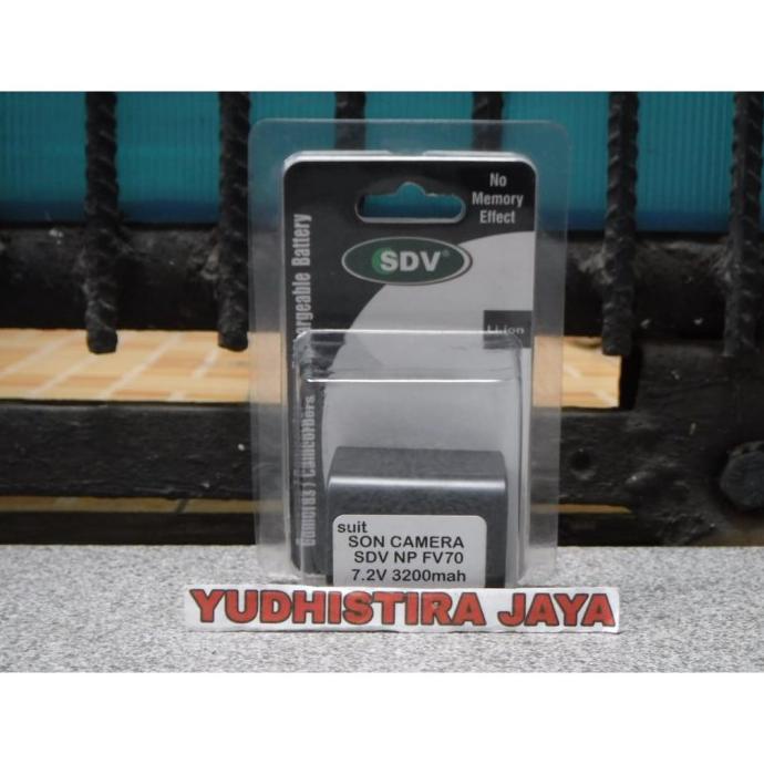 Sdv Baterai Sony Np Fv70 Original Sdv For Kamera Sony Cx550E