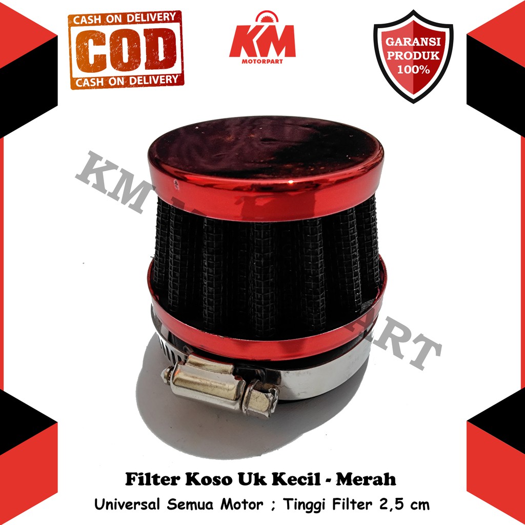 Filter Saringan Udara Karburator Karbu Pe 24 26 28 Model Koso Universal Motor