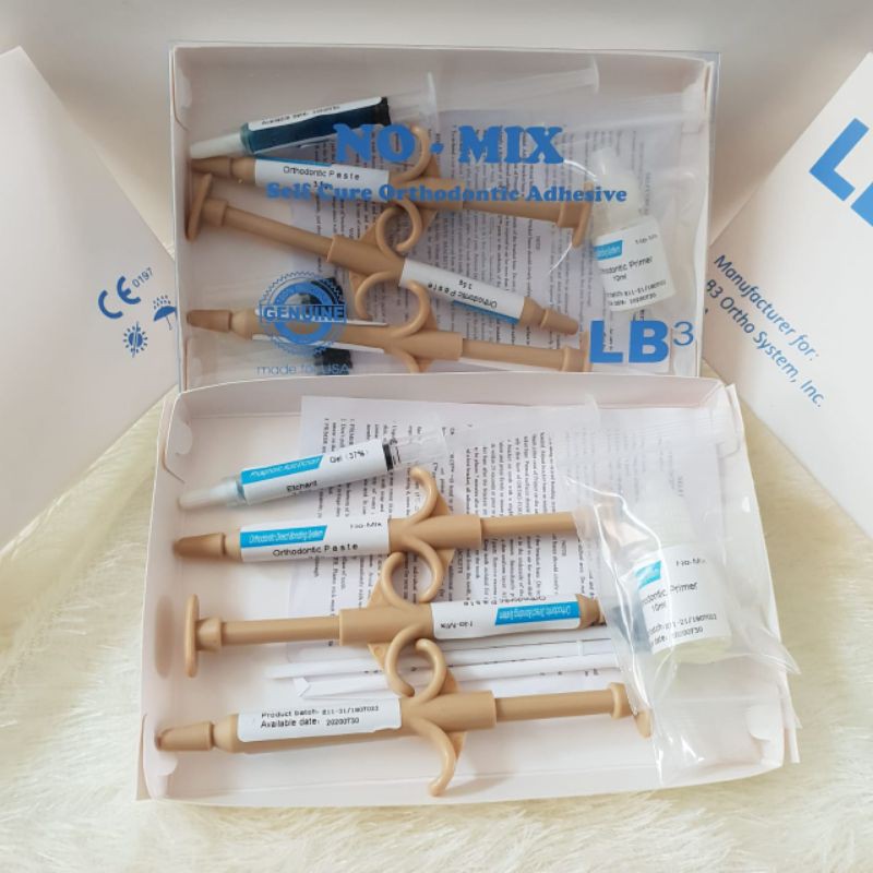 Jual Lem Behel Gigi Lem Ortho Self Cure Lem Self Cure Kit Shopee